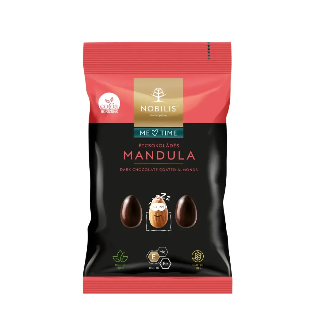 ME💙TIME Dark Chocolate Almonds  - 70g