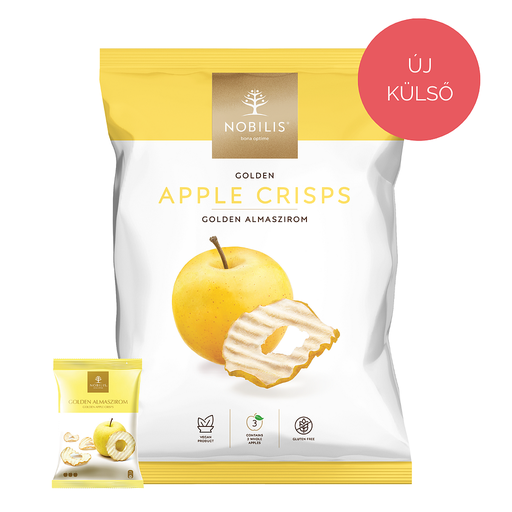 [8122] Golden Apple Crisps - 40g