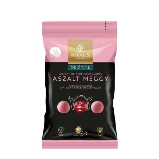ME💙TIME Joghurtos, fehércsokoládés aszalt meggy - 70g 