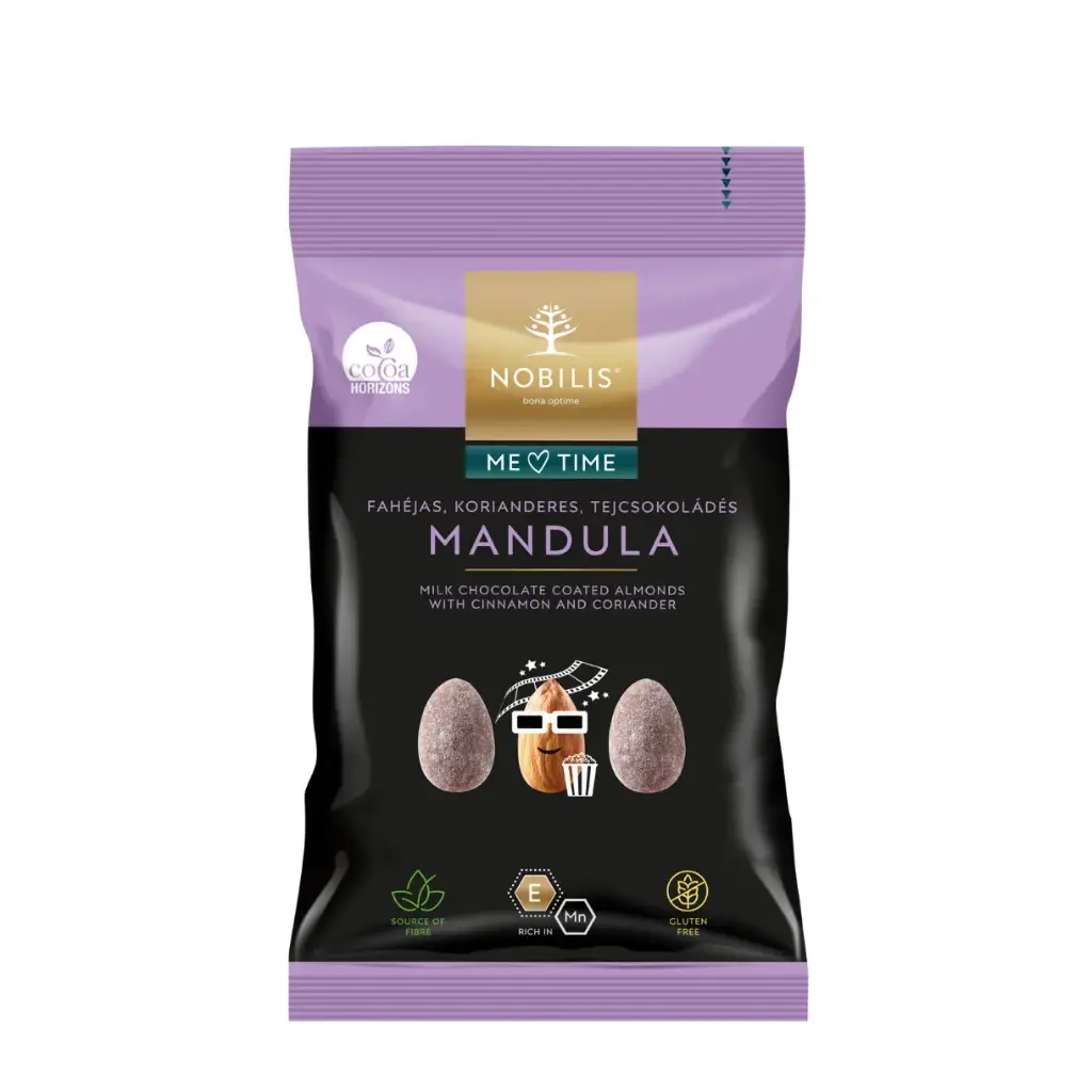ME💙TIME Chocolate Almonds with Cinnamon - 70g | Nobilis