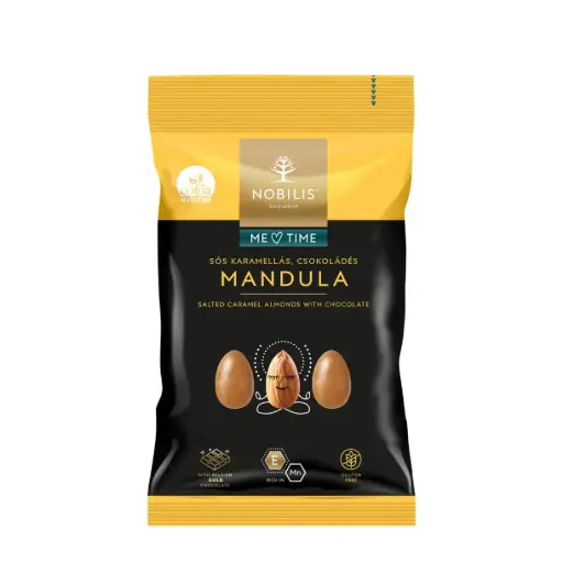 ME💙TIME Milk Chocolate Almonds with Cocoa powder - 70g